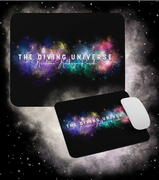 DIVING UNIVERSE NEBULA Mouse Pad - The Diving Universe by Kristine Kathryn Rusch