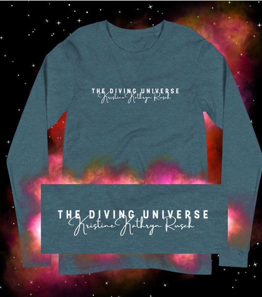 DIVING UNIVERSE LOGO L/S Tee - The Diving Universe by Kristine Kathryn Rusch