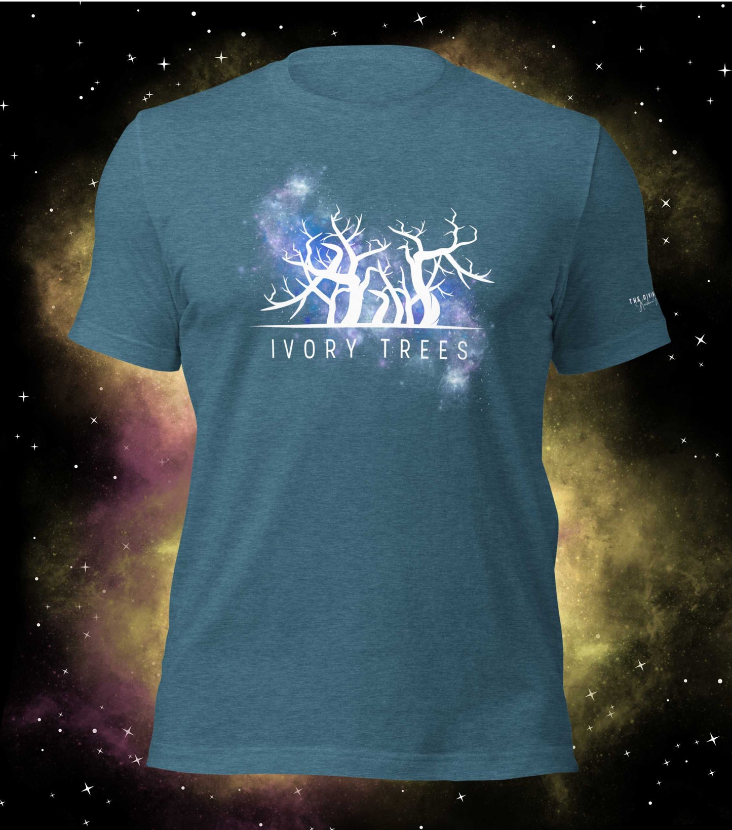 IVORY TREES NEBULA T-Shirt - The Diving Universe by Kristine Kathryn Rusch