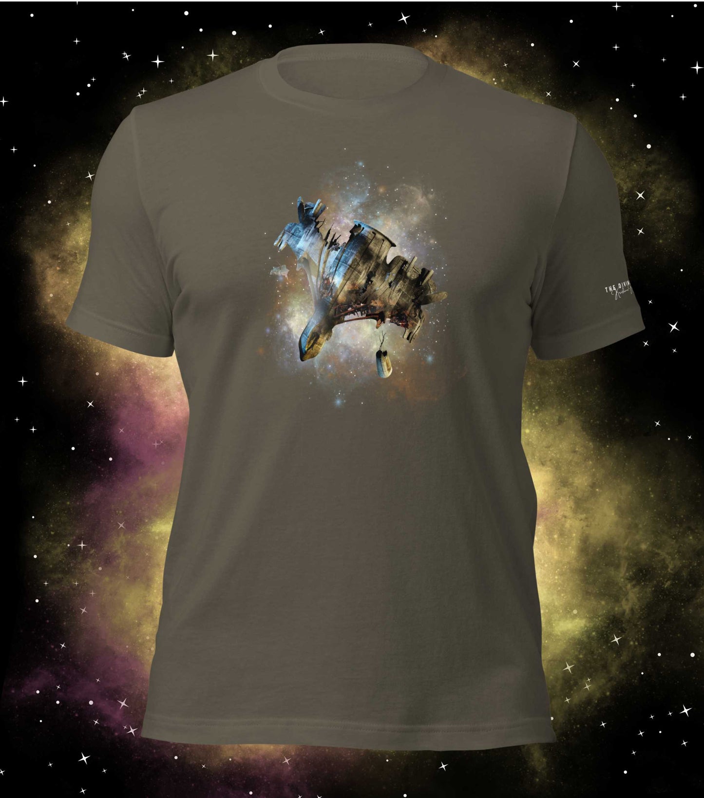SPACESHIP WRECK T-Shirt - The Diving Universe by Kristine Kathryn Rusch