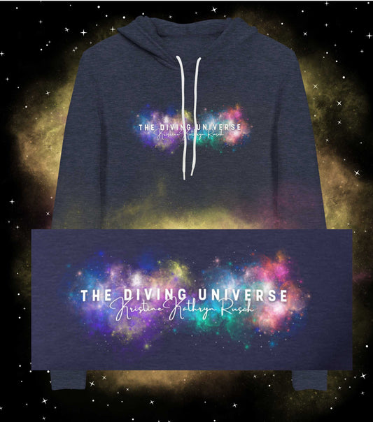 DIVING UNIVERSE NEBULA Hoodie - The Diving Universe by Kristine Kathryn Rusch