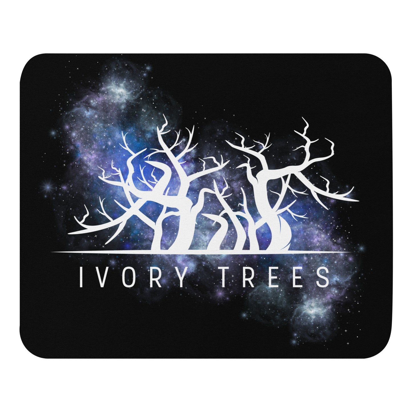 IVORY TREES NEBULA Mouse Pad - The Diving Universe by Kristine Kathryn Rusch