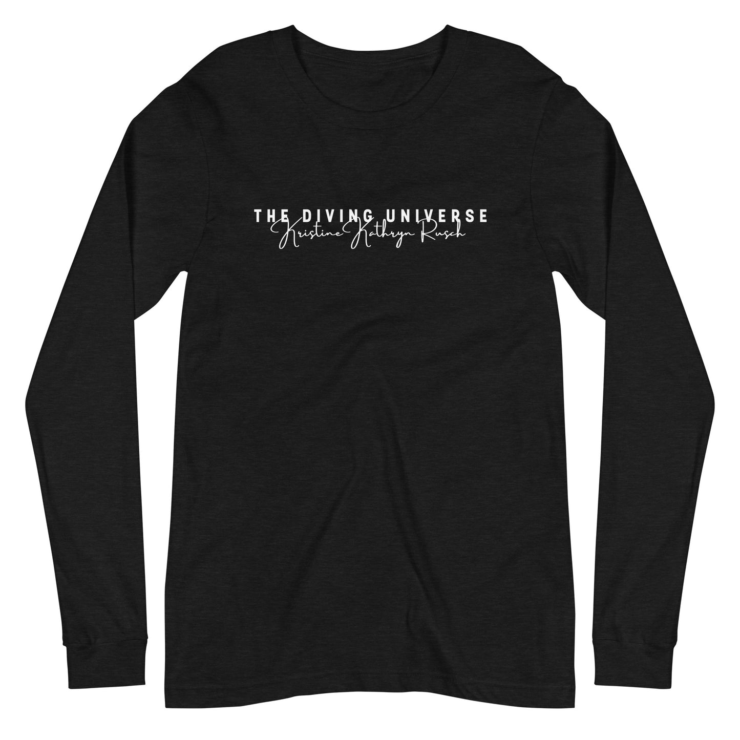 DIVING UNIVERSE LOGO L/S Tee - The Diving Universe by Kristine Kathryn Rusch