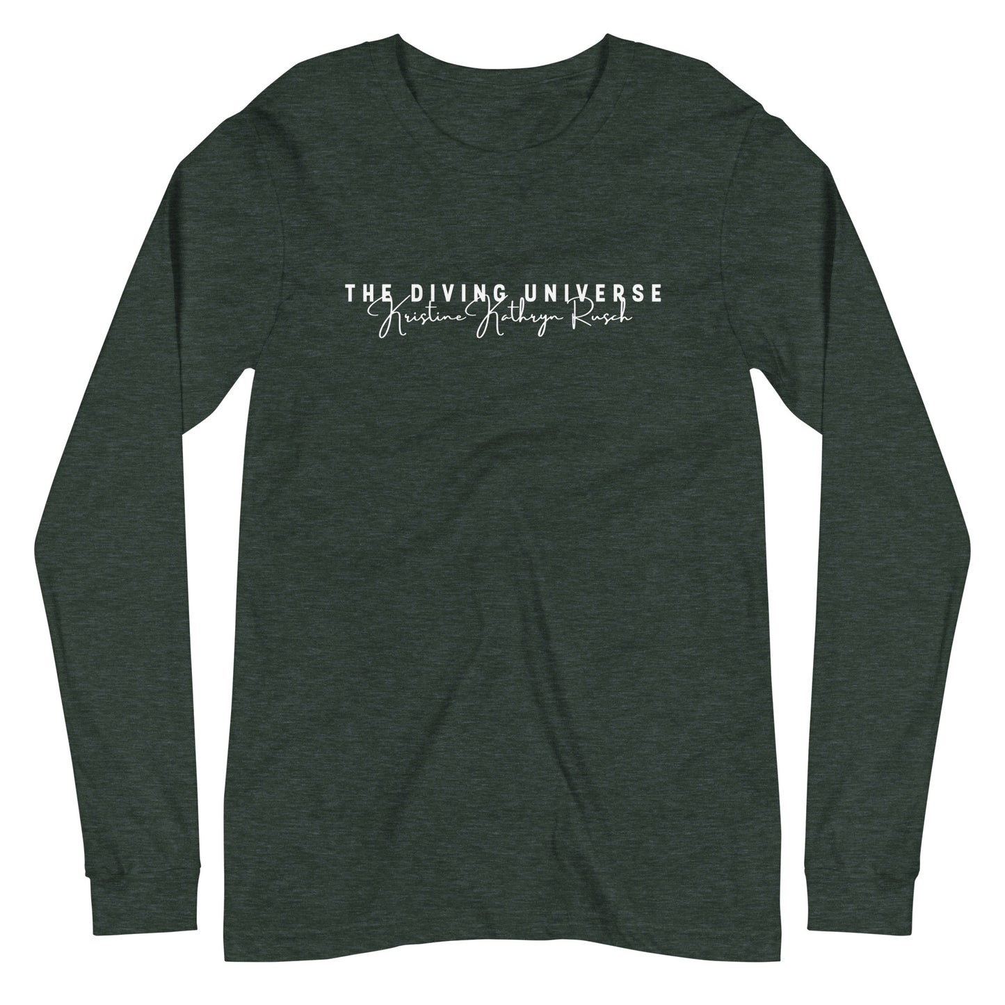 DIVING UNIVERSE LOGO L/S Tee - The Diving Universe by Kristine Kathryn Rusch