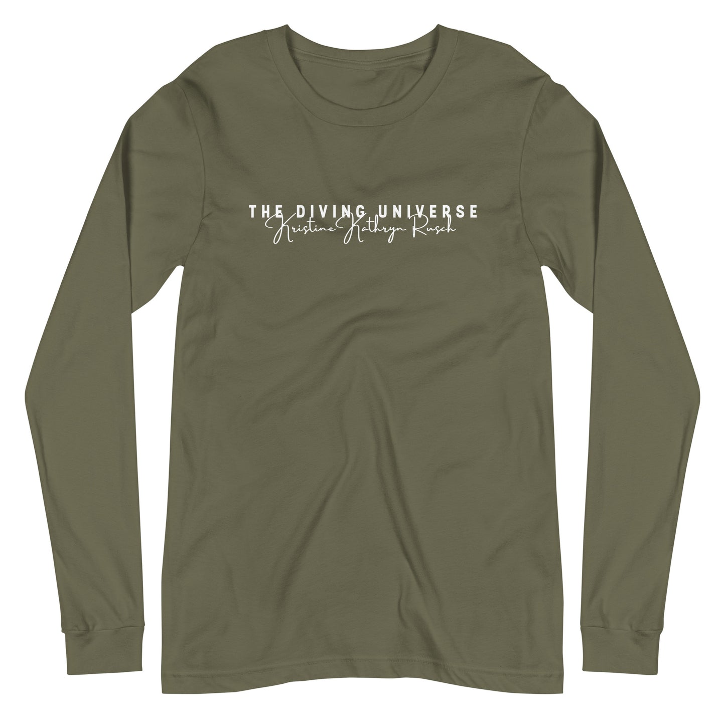 DIVING UNIVERSE LOGO L/S Tee - The Diving Universe by Kristine Kathryn Rusch