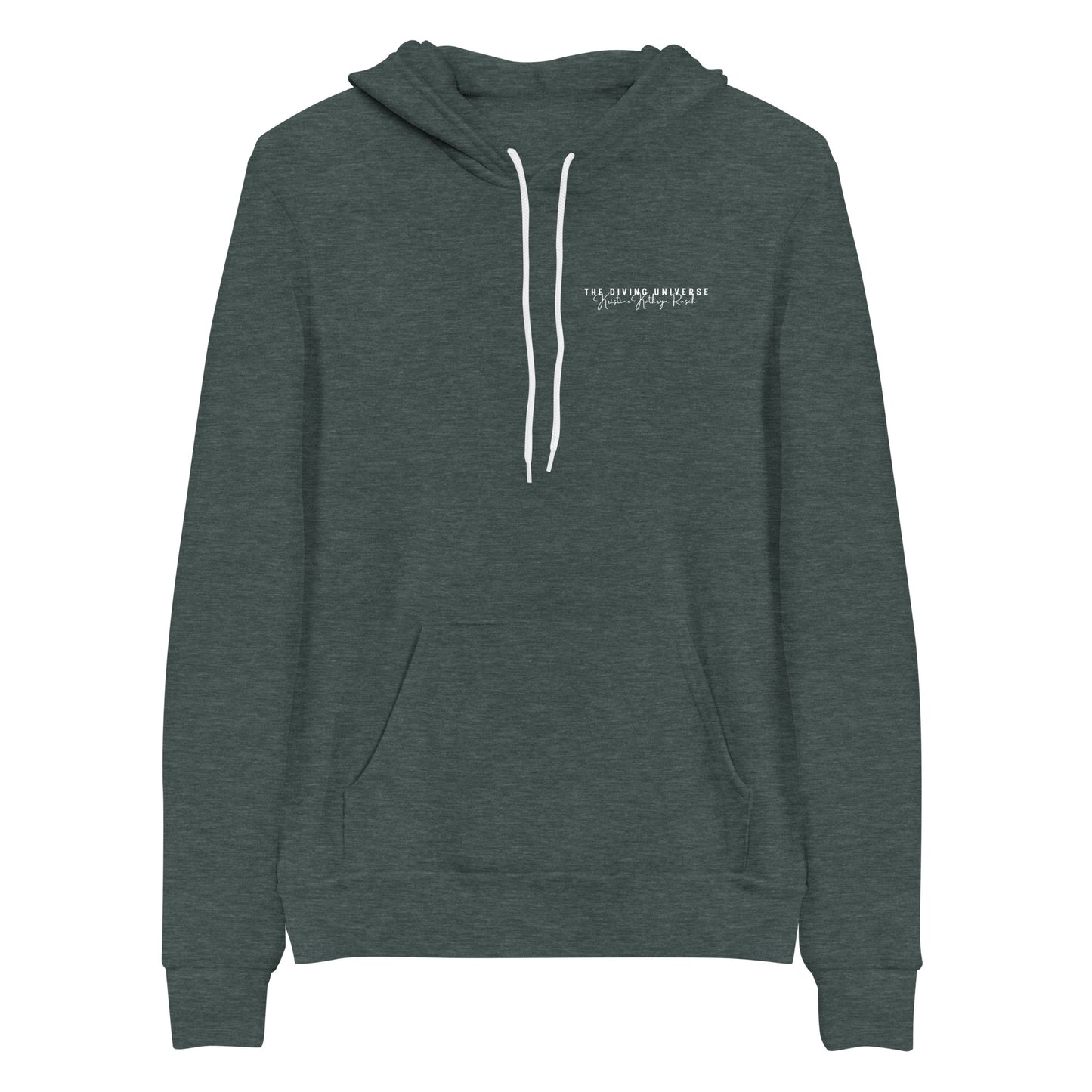 IVORY TREES NEBULA & Logo Hoodie - The Diving Universe by Kristine Kathryn Rusch