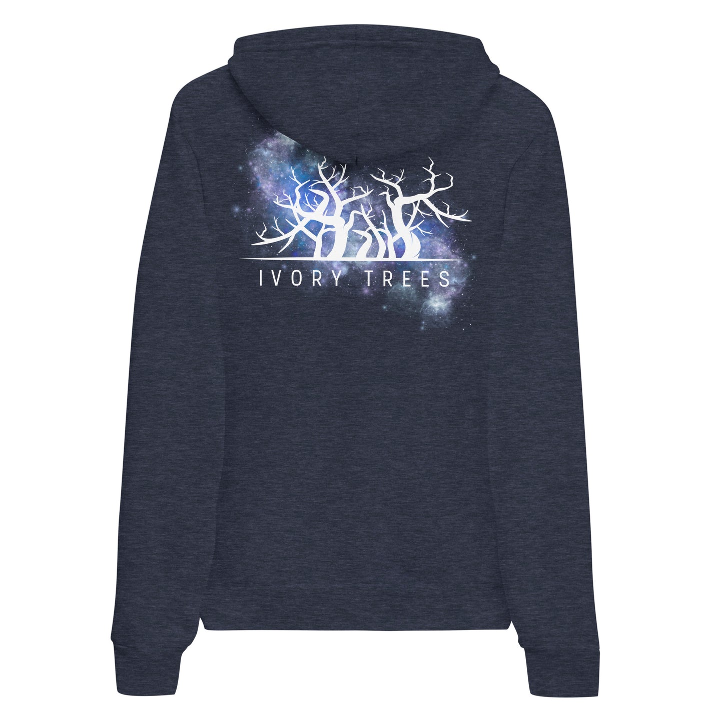 IVORY TREES NEBULA & Logo Hoodie - The Diving Universe by Kristine Kathryn Rusch