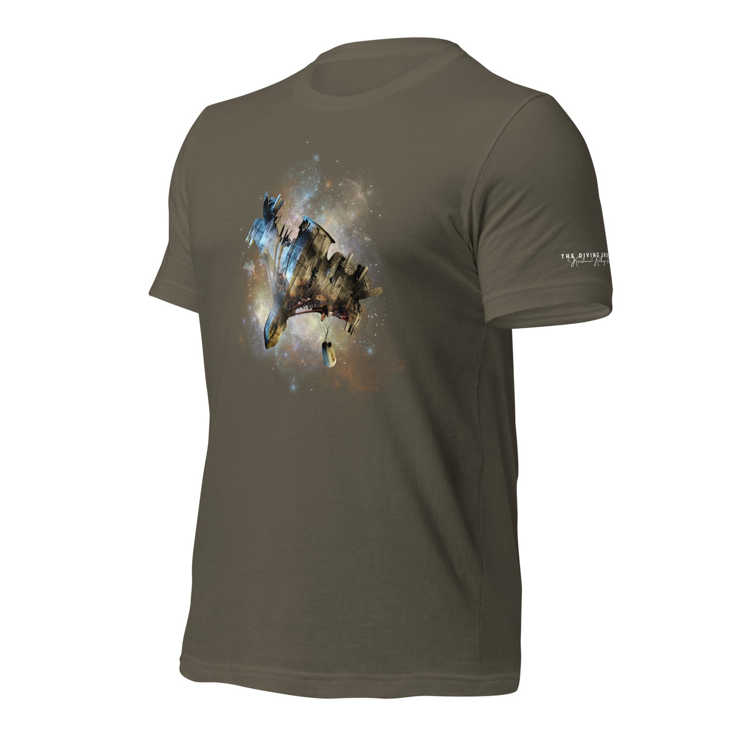 SPACESHIP WRECK T-Shirt - The Diving Universe by Kristine Kathryn Rusch