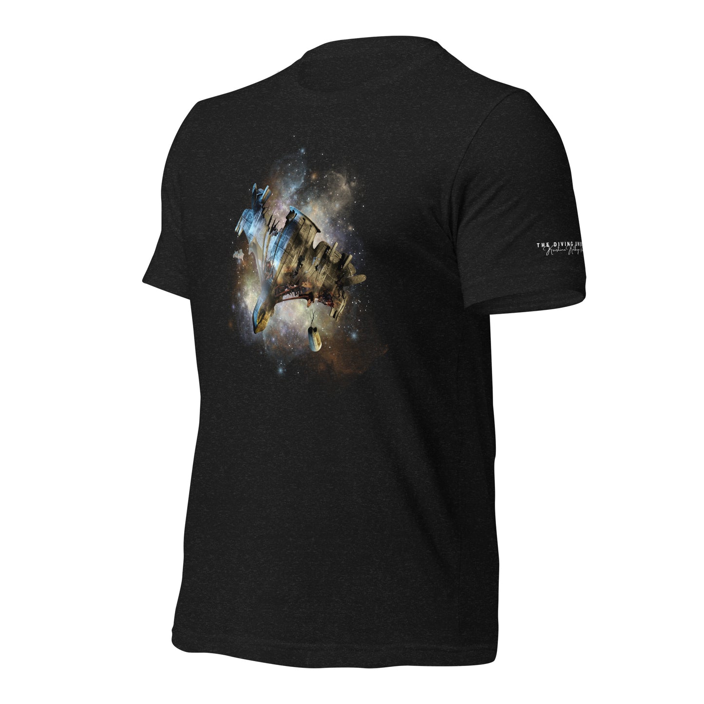 SPACESHIP WRECK T-Shirt - The Diving Universe by Kristine Kathryn Rusch