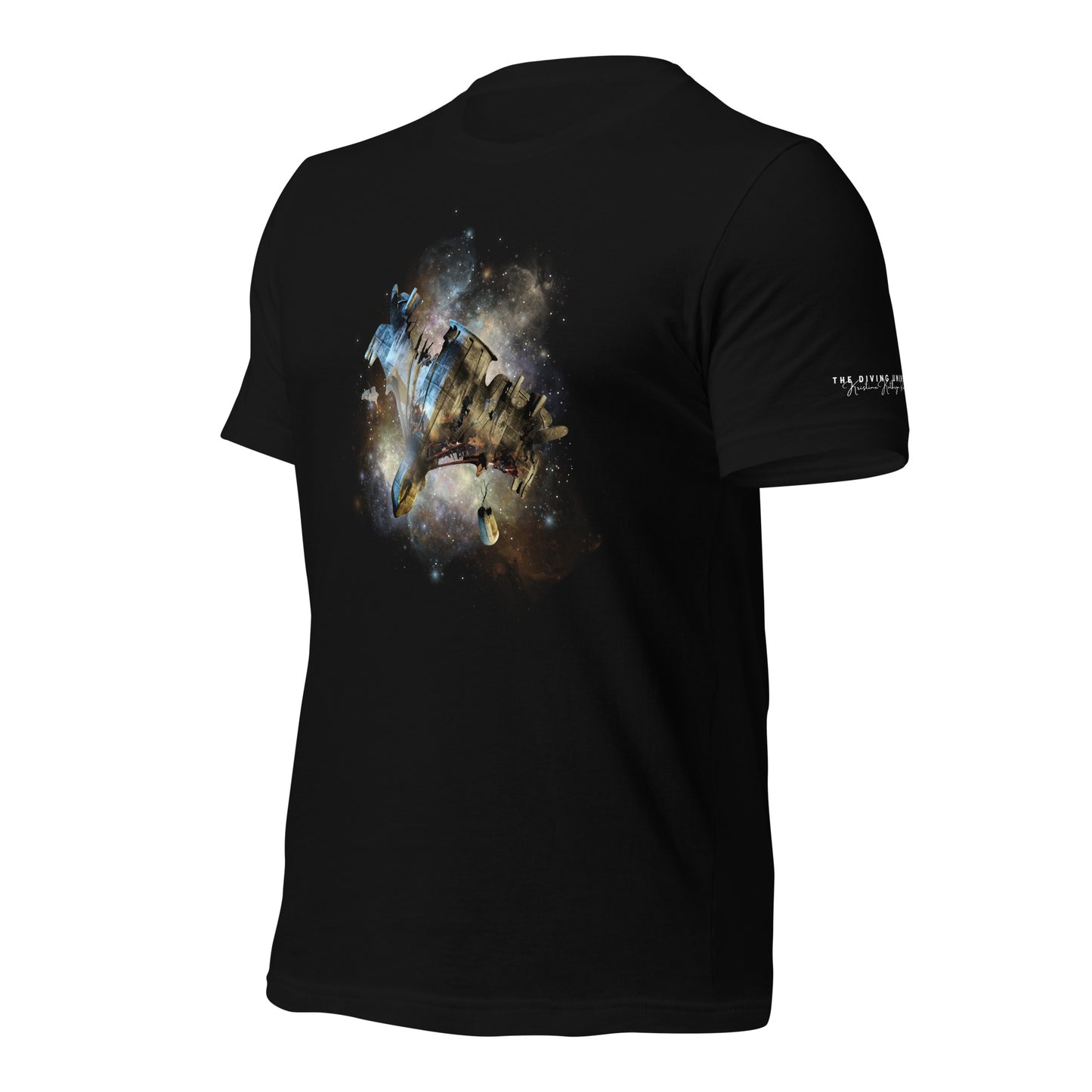 SPACESHIP WRECK T-Shirt - The Diving Universe by Kristine Kathryn Rusch