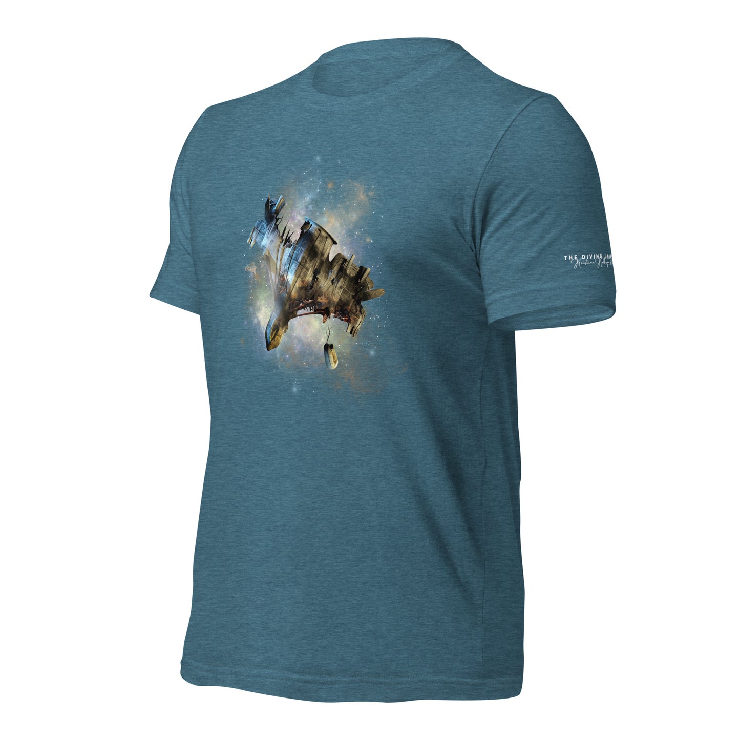 SPACESHIP WRECK T-Shirt - The Diving Universe by Kristine Kathryn Rusch