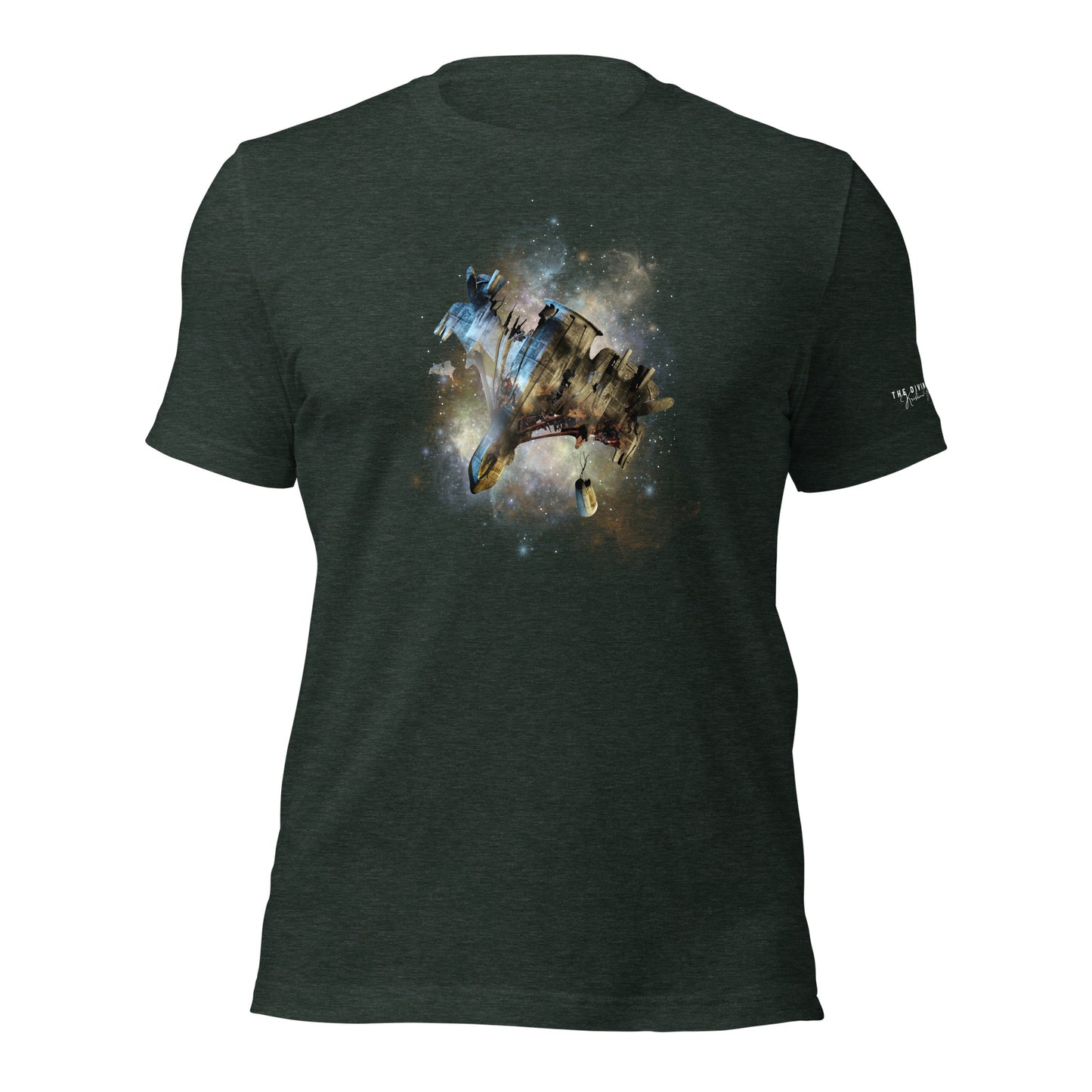 SPACESHIP WRECK T-Shirt - The Diving Universe by Kristine Kathryn Rusch
