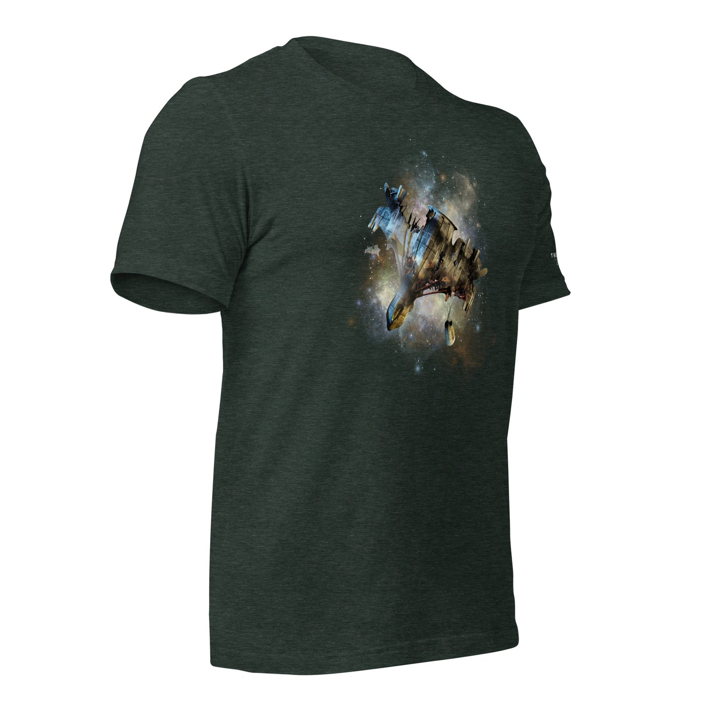 SPACESHIP WRECK T-Shirt - The Diving Universe by Kristine Kathryn Rusch