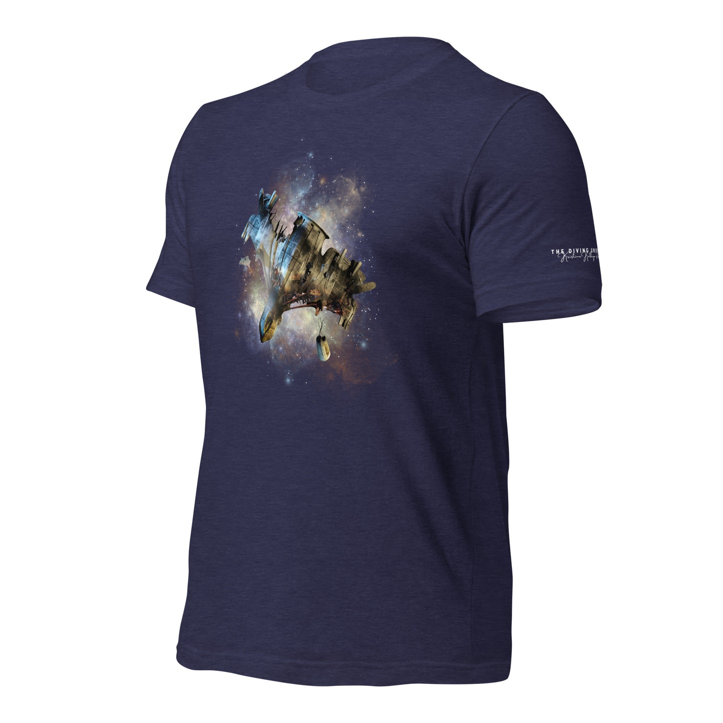 SPACESHIP WRECK T-Shirt - The Diving Universe by Kristine Kathryn Rusch