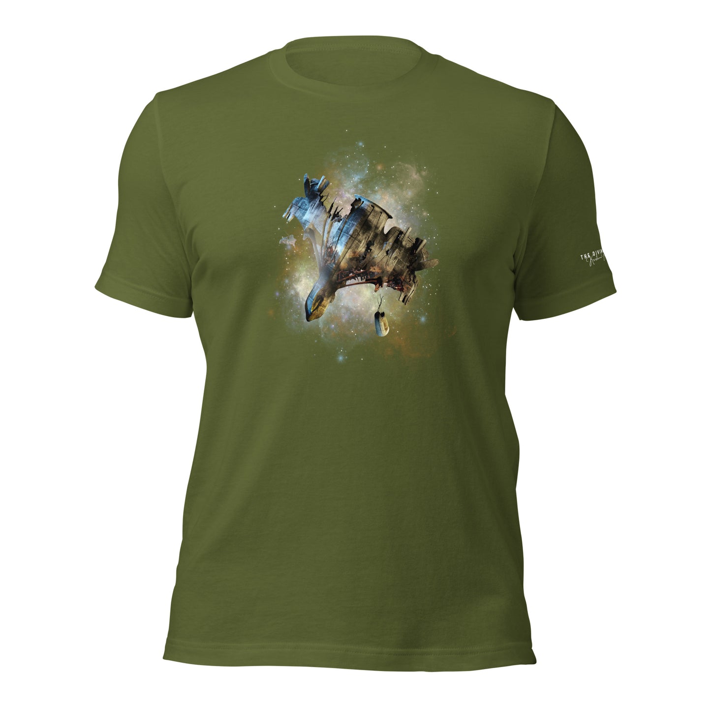 SPACESHIP WRECK T-Shirt - The Diving Universe by Kristine Kathryn Rusch