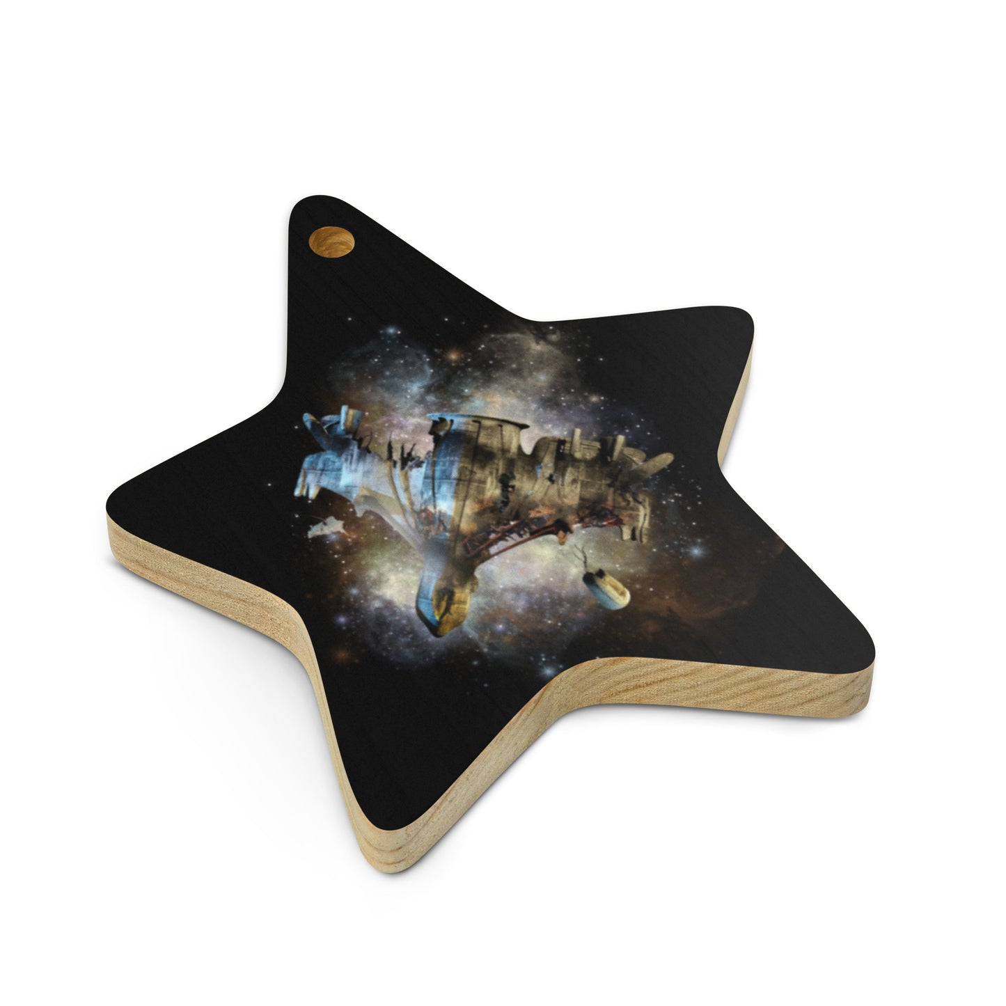 SPACESHIP WRECK Wooden ornaments | The Diving Universe