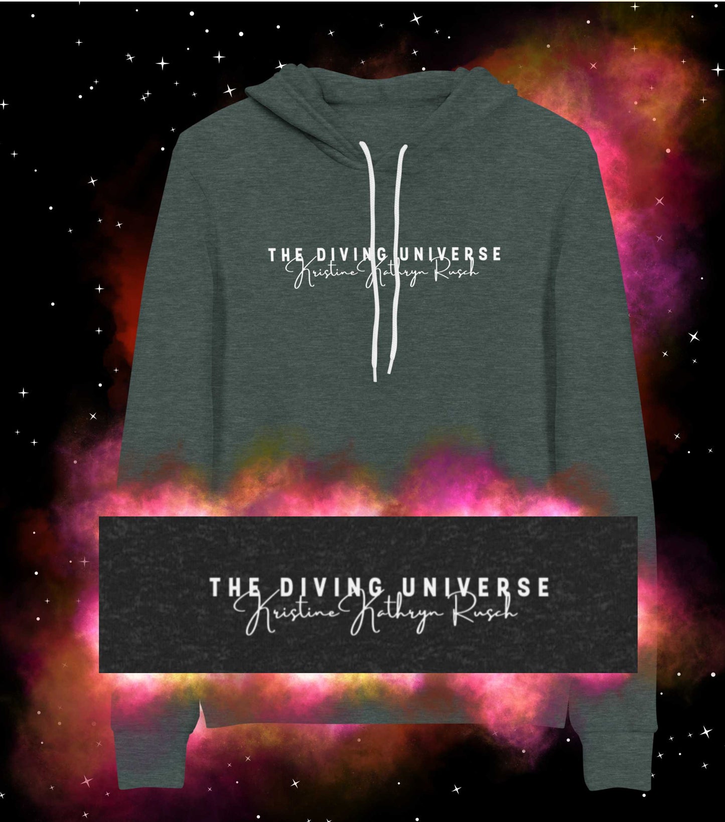 DIVING UNIVERSE LOGO Hoodie - The Diving Universe by Kristine Kathryn Rusch