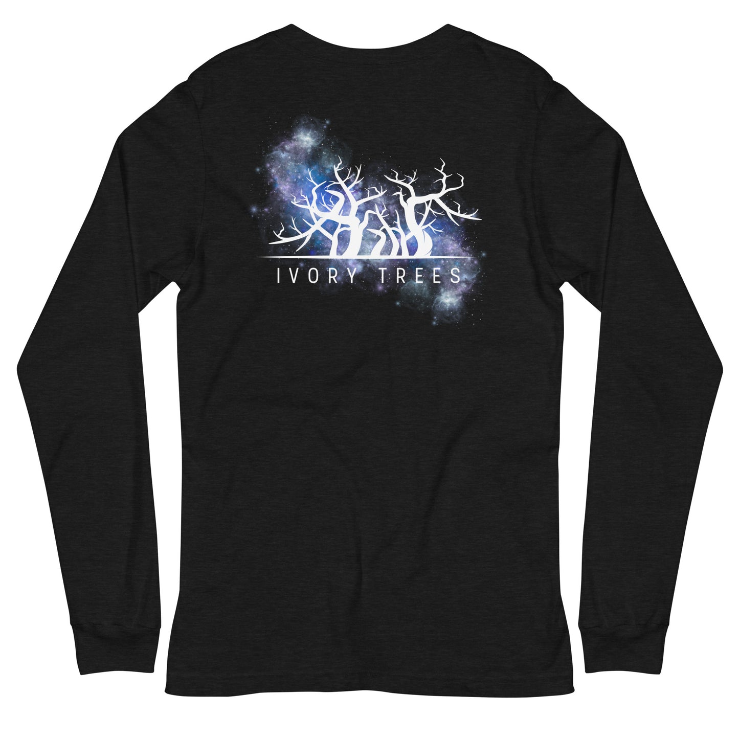 IVORY TRESS NEBULA & Logo L/S Tee - The Diving Universe by Kristine Kathryn Rusch