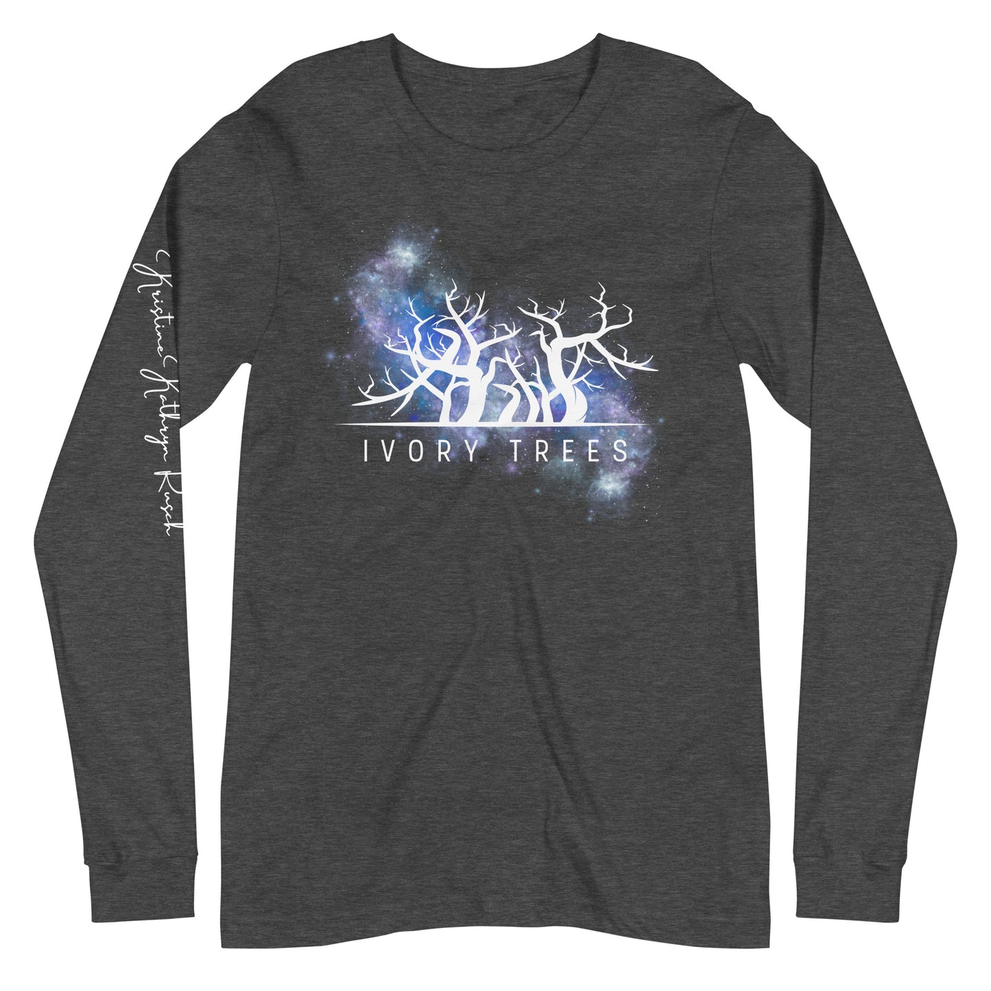 IVORY TREES NEBULA L/S Tee - The Diving Universe by Kristine Kathryn Rusch