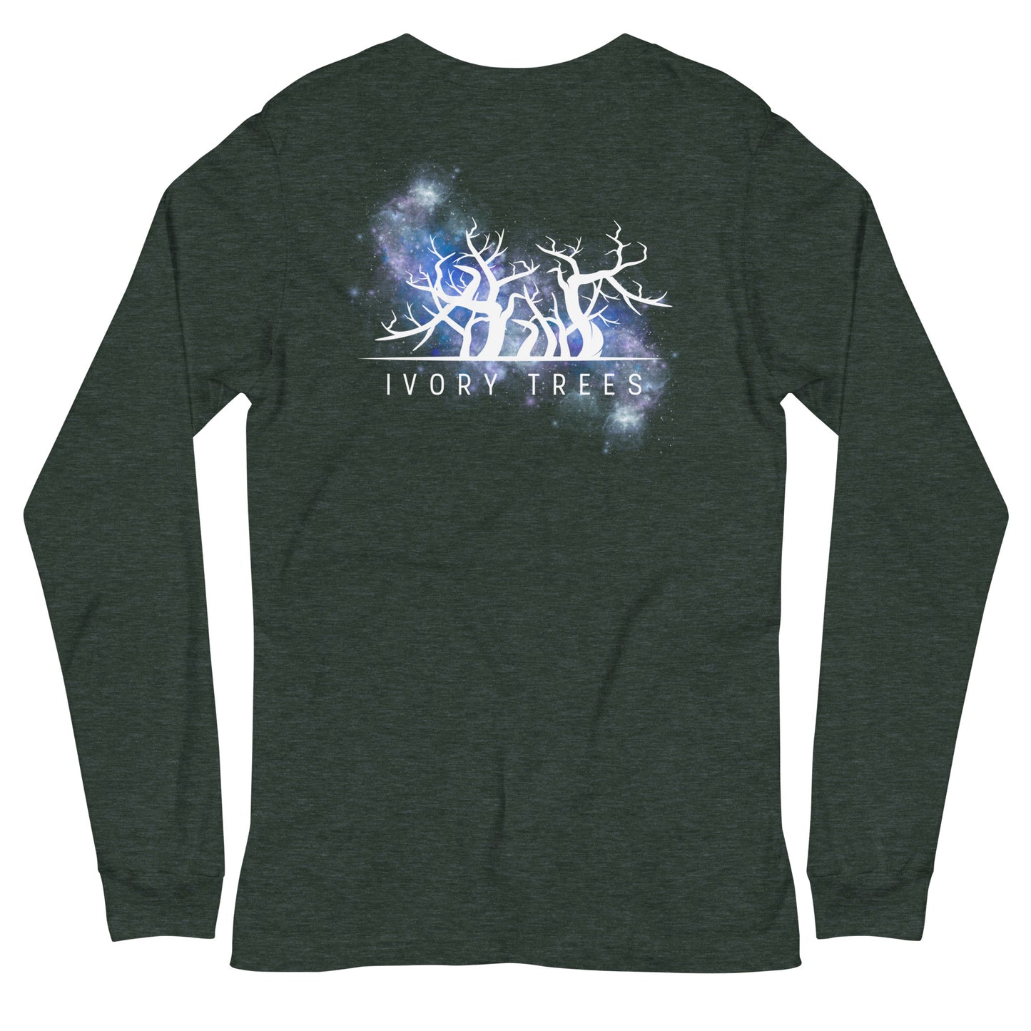 IVORY TRESS NEBULA & Logo L/S Tee - The Diving Universe by Kristine Kathryn Rusch