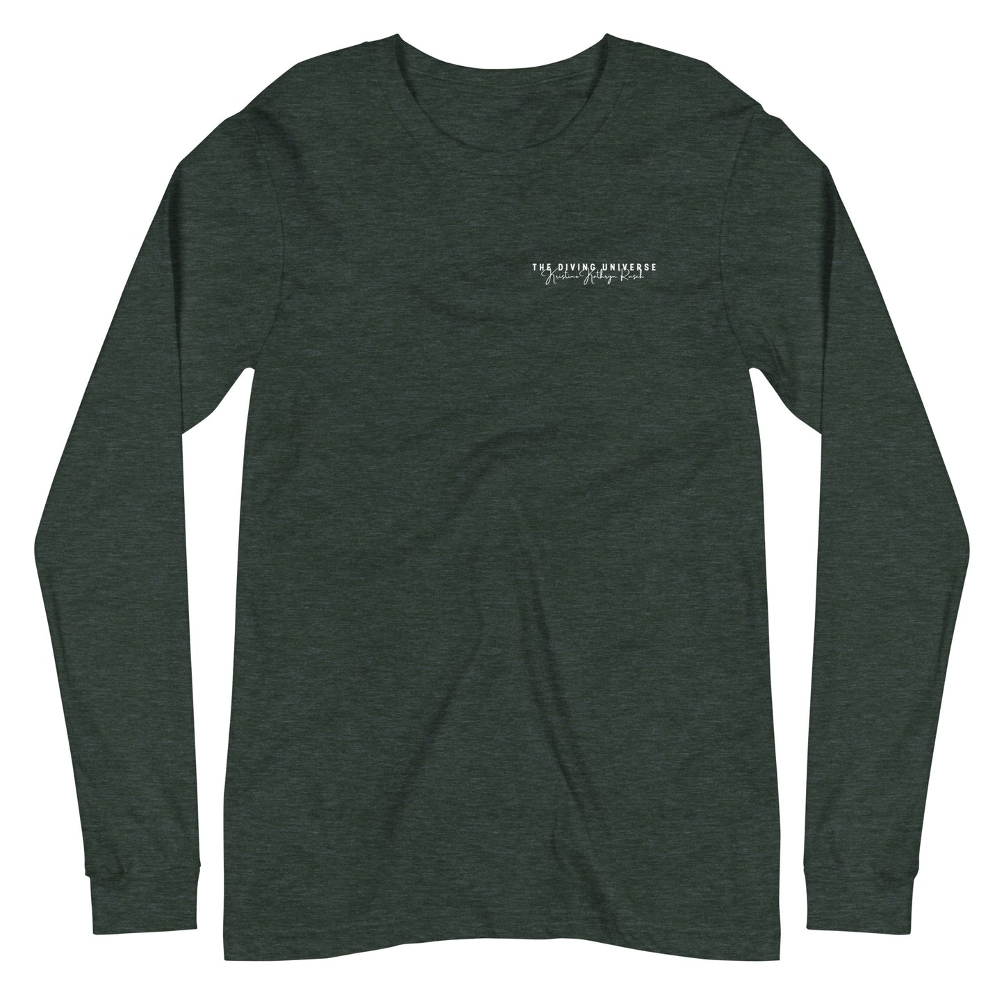 IVORY TRESS NEBULA & Logo L/S Tee - The Diving Universe by Kristine Kathryn Rusch