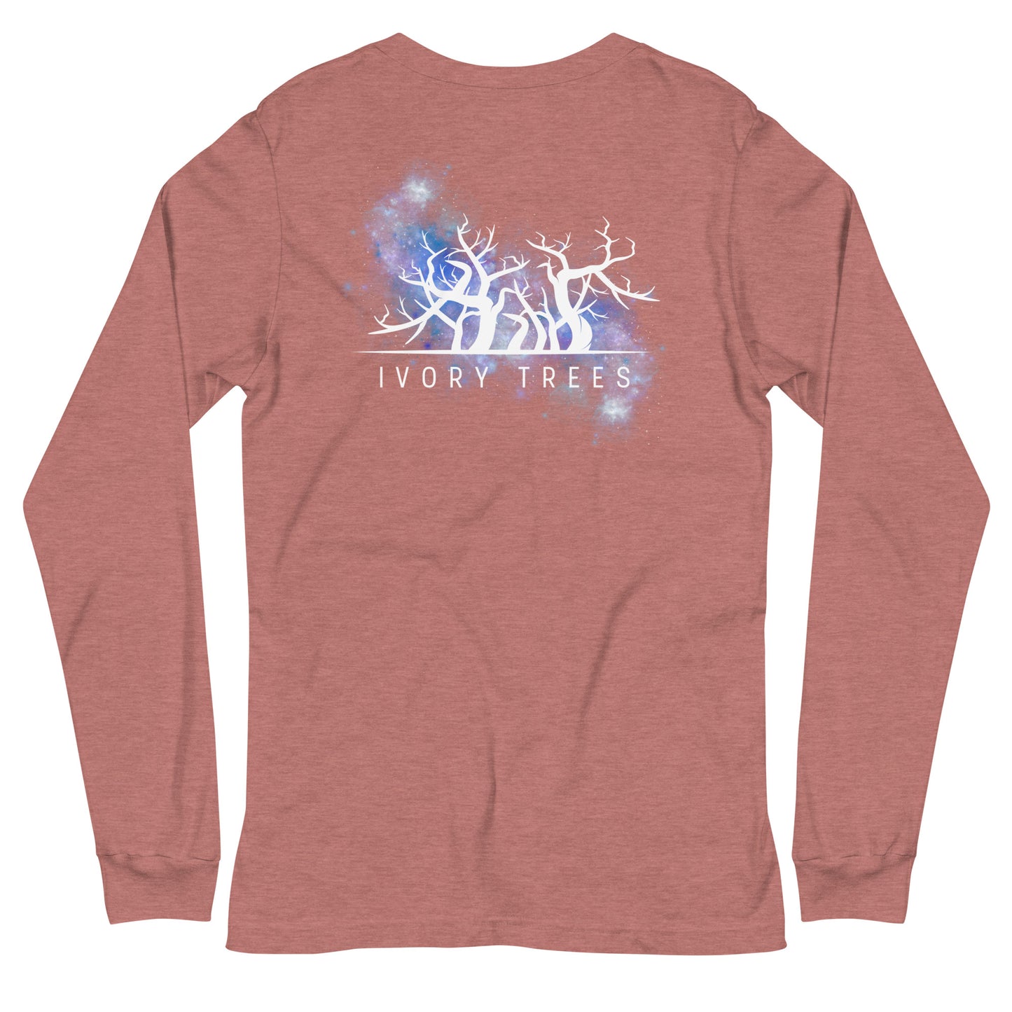 IVORY TRESS NEBULA & Logo L/S Tee - The Diving Universe by Kristine Kathryn Rusch