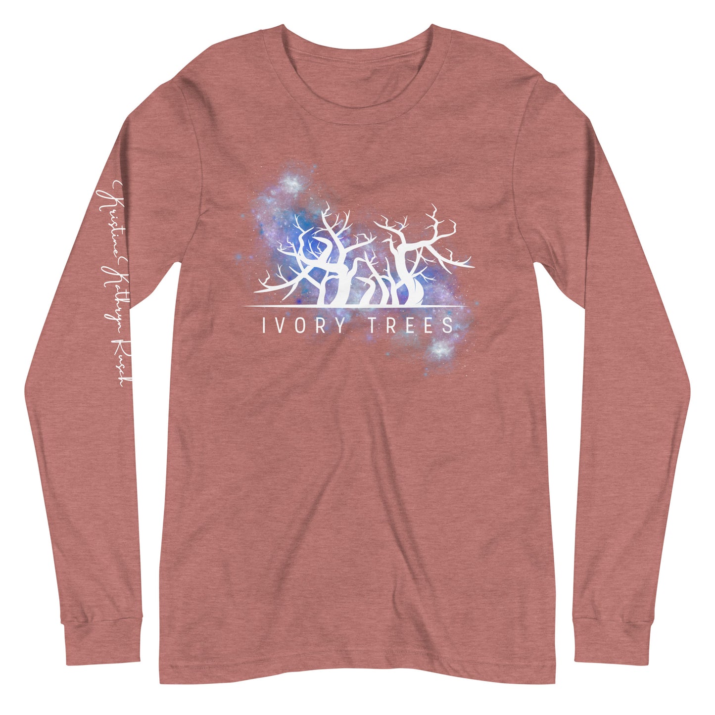 IVORY TREES NEBULA L/S Tee - The Diving Universe by Kristine Kathryn Rusch