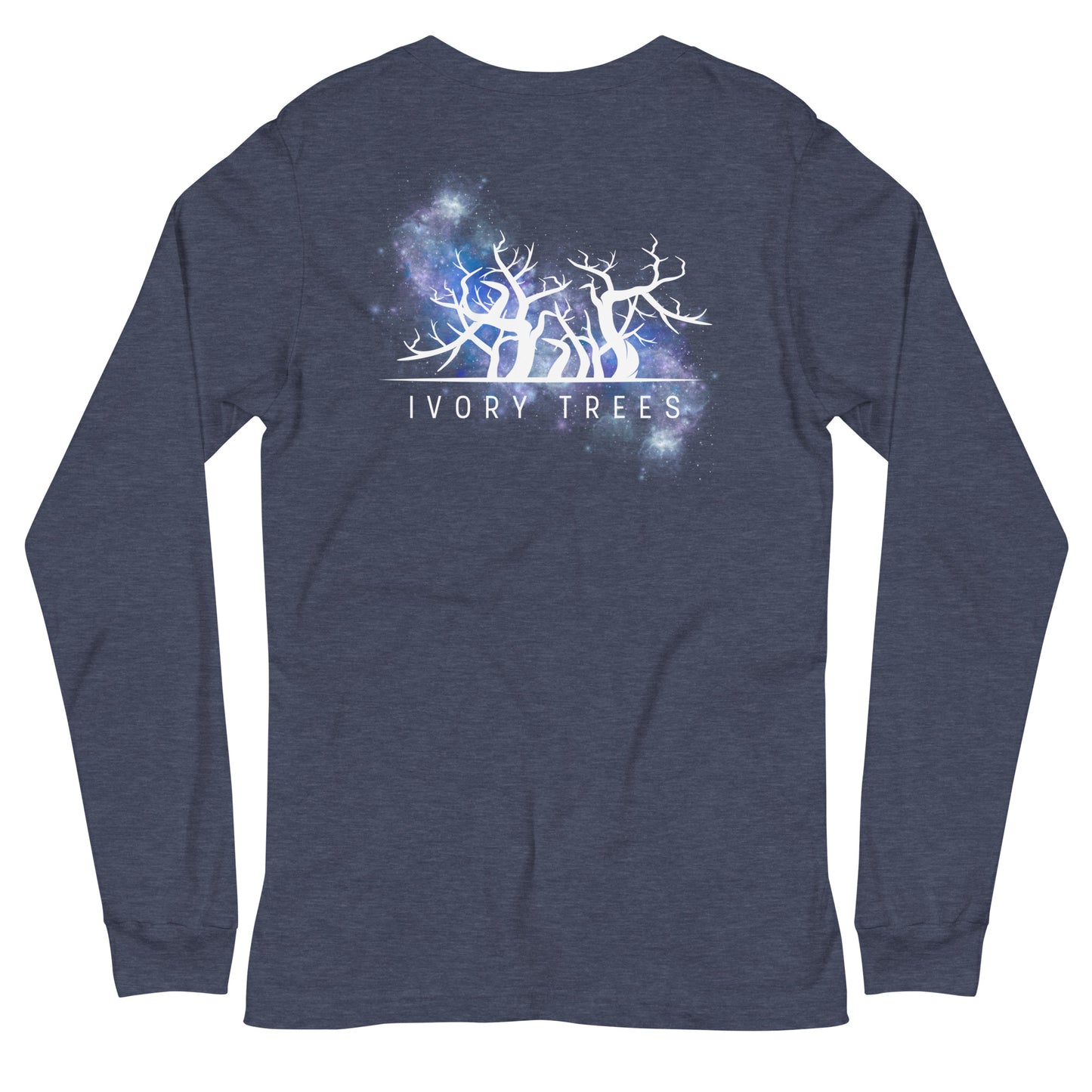 IVORY TRESS NEBULA & Logo L/S Tee - The Diving Universe by Kristine Kathryn Rusch