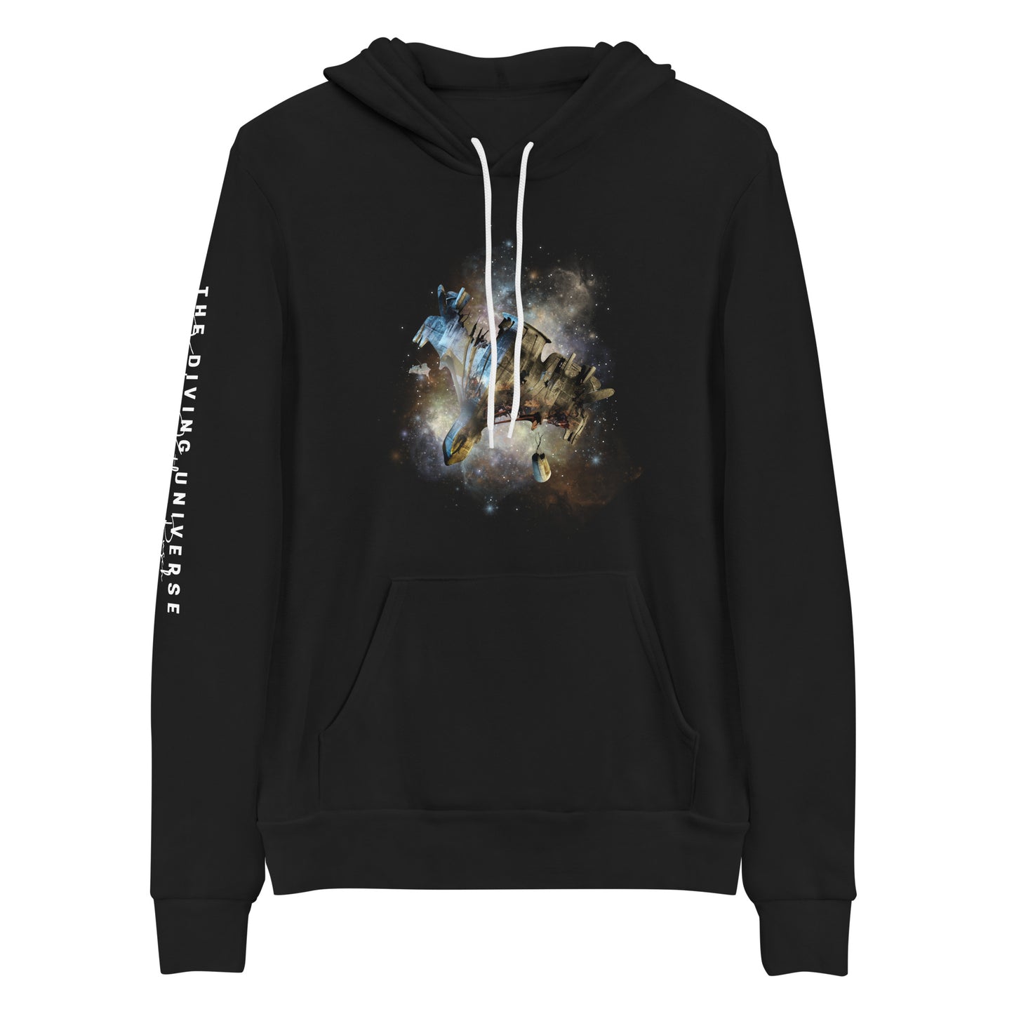 SPACESHIP WRECK Hoodie  - The Diving Universe by Kristine Kathryn Rusch