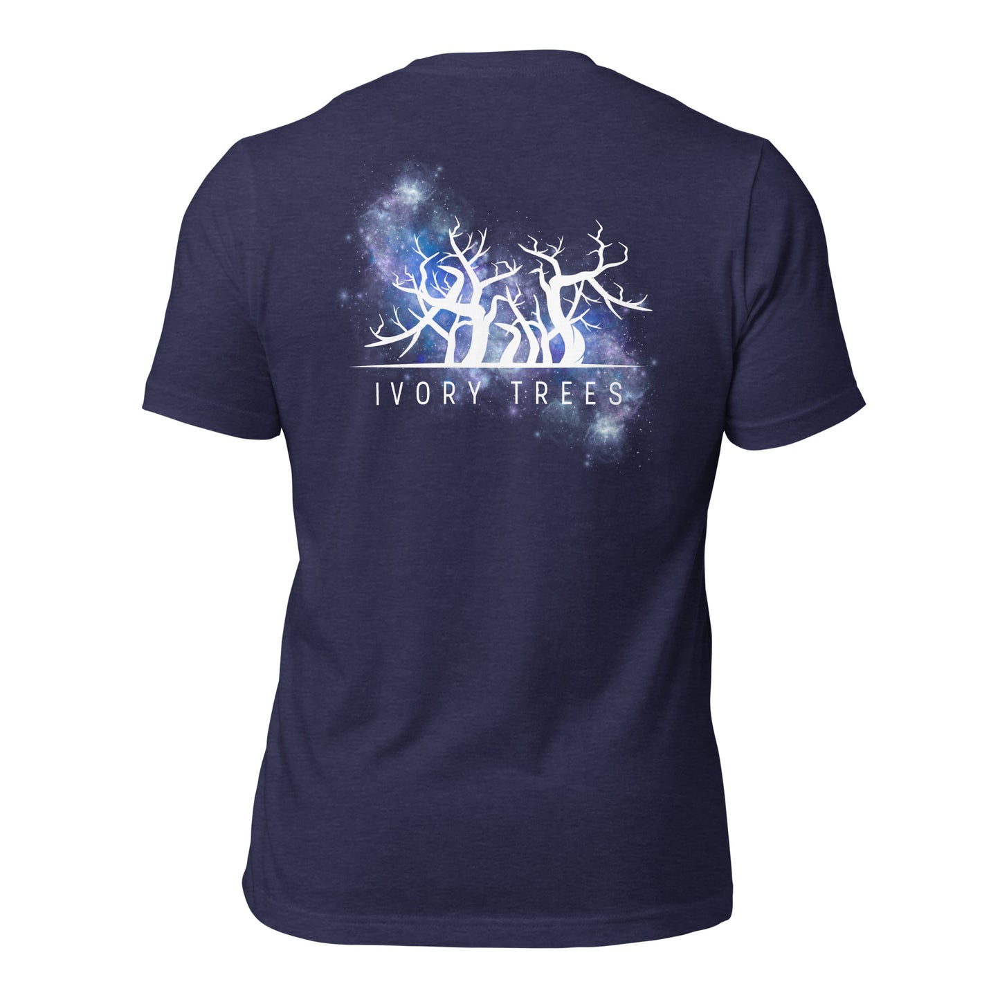 IVORY TREES NEBULA & Logo T-Shirt - The Diving Universe by Kristine Kathryn Rusch
